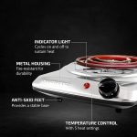 1.7L Hot Water Boiler with LED Light, 1500W Auto Shut-Off & Boil-Dry Protection ,Glass Electric Teapot for Water Tea Coffee