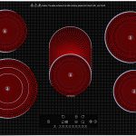 Electric Stove, Portable 1300W Infrared Single Burner Sensor Touch Control, 11 Inch Single Hot Plate Cooktop for Dorm Office Home Ca