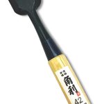 Japanese Chisel Oire Nomi 42mm / 1.65 inches, Professional Wood Chisel for Woodworking, Razor Japanese Carbon Steel, White Oak Handle