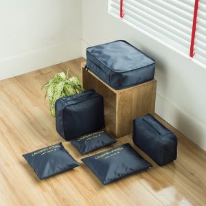6 pieces Set Travel Organizer Storage Bags Suitcase Packing Set Storage Cases Portable Luggage Organizer Clothe Shoe Tidy Pouch