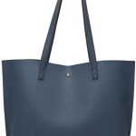 Women's Soft Faux Leather Tote Shoulder Bag from Dreubea, Big Capacity Tassel Handbag