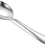 Hiware 12-Piece Dinner Spoons Set, Food Grade Stainless Steel Spoons for Home, Kitchen or Restaurant - Mirror Polished, Dishwasher Safe, 7.3