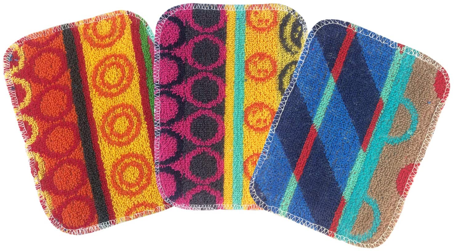 The Original European Scrubby. Non-Scratching Scouring Cleaning Pads. Heavy-Duty Reusable Household Cleaning Cloth, Safe for Tefl