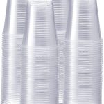 [240 Pack - 12 oz.] Clear Disposable Plastic Cups - Cold Party Drinking Cups