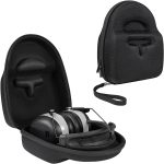 ProCase Hard Travel Case for 3M WorkTunes Connect Hearing Protector, Carrying Storage Bag Protective Pouch -Black