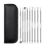Acne Blackhead Remover Needle Tools Set  Blackhead Tweezer Pimple Extractor Stainless Steel Blackspot Removal Skin Care Tool