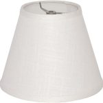 Tootoo Star Barrel White Small Lamp Shade for Table Floor Lamps Replacement, 6x10x7.5 Inch, Fabric Cloth, Spider Model (white)