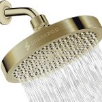 '- High Pressure Rain - Luxury Modern Chrome Look - Easy Tool Free Installation - The Perfect Adjustable Replacement For