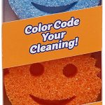 Scrub Daddy Sponge Set - Colors - Scratch-Free Sponges for Dishes and Home, Odor Resistant, Soft in Warm Water, Firm in Cold, Deep Cleaning,