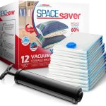 Spacesaver Premium Vacuum Storage Bags. 80% More Storage! Hand-Pump for Travel! Double-Zip Seal and Triple Seal Valve! Vacuum Sealer Bags fo