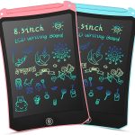 LCD Writing Tablet, Electronic Digital Writing &Colorful Screen Doodle Board, cimetech 8.5-Inch Handwriting Paper Drawing Tablet Gift for Ki