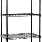 EFINE 5-Shelf Shelving Unit with 8-Hook, NSF Certified, Adjustable, Steel Wire Shelves, 150lbs Loading Capacity Per Shelf, Shelving Units an