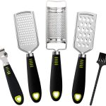 lirches-5-in-1-handheld-cheese-grater-lemon-zester-stainless-steel-grinder-grater-for-kitchen-multi-purpose-food-grater-slicer-set-for-fr